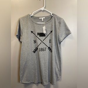 NWT - Maurices Nebraska short sleeve t-shirt. Size Medium.